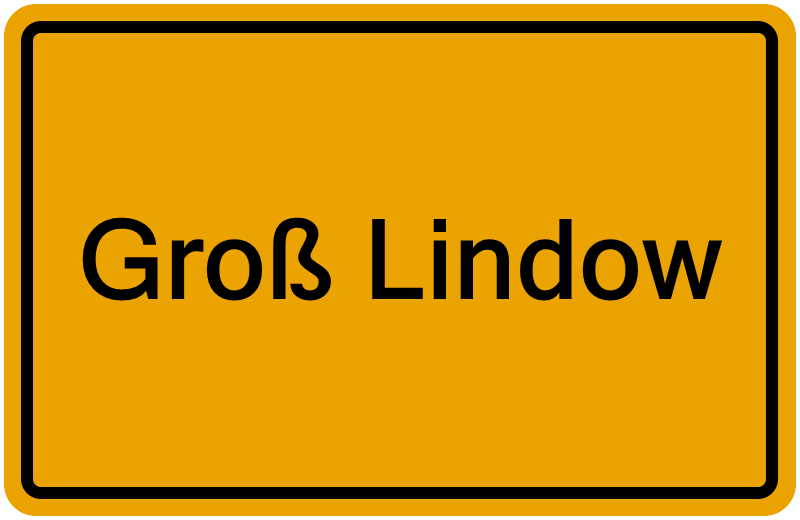 Handelsregisterauszug Groß Lindow
